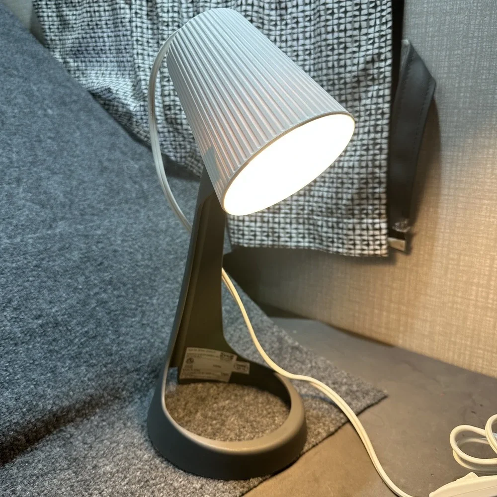 IKEA SVALLET Work lamp, Dark‎ gray/White 14